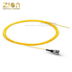 Wholesale ST APC Simplex G.652.D ST Fiber Patch Cable Single Mode PVC Jacket 0.9mm 2m from china suppliers