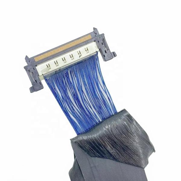 Industrial JAE FI-RE51 51 Pin Lcd Micro Coaxial Cable Assembly With FI-R