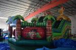 Inflatable Fun City Forest Animals Fun City Elephant Giraffe Jumping House With