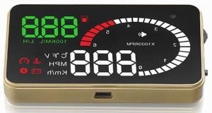 Wholesale Ouchuangbo 3 inch car radio gps nav head up display screen and high-definition display Multi-color from china suppliers