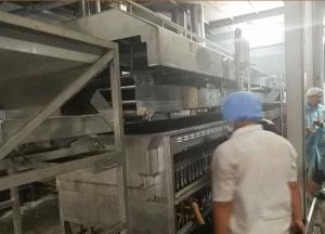 Wholesale Automatic Continuous Fryer Machine For Peanut / Cashew Nut / Almond Frying from china suppliers