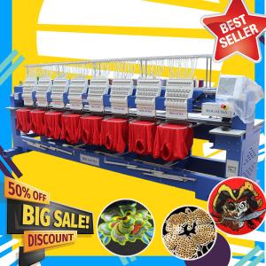 Wholesale HO1508H best industrial embroidery machine 400*450mm tshirt flat 3d cap embroidery machine as good as tajime embroidery from china suppliers