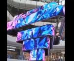 P1.8mm P2mm Horn Shape Cylinder Flexible LED Screen Display