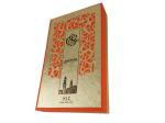 Lid & Bottom Box Style Cardboard Material Red Color Hot Stamping Craft Embossing