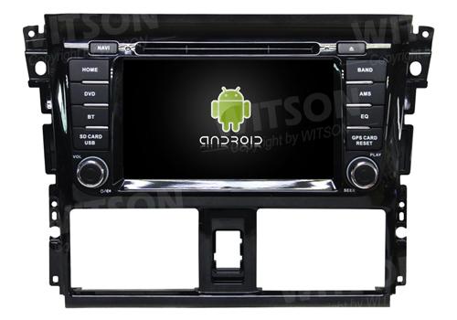 7" Screen OEM Style with DVD Deck For Toyota Vios Yaris 2013-2016 Android Car