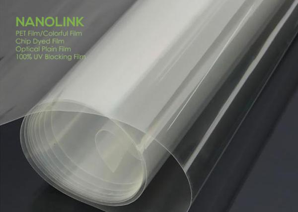 Clear Auto PET Window Film Solar Control , UV Protection Privacy Film For Car