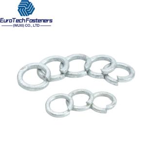China 7/8 1/4 1/2 3/8 In Stainless Steel Split Lock Washer Fastener Structural Hot Dip Galvanized on sale