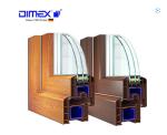 Dimex Edelweiss E90 Passive UPVC Window Profiles For Construction