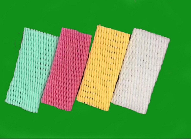 Colorful Mesh Fruit Foam Net EPE / LDPE Materails