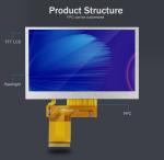 480x272 Resolution 4.3 Inch Tft Lcd Display Rgb Interface Ili6485 Ic Ctp