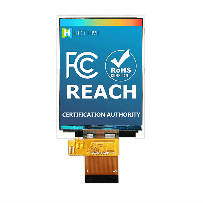 Straight 240x320 TFT Touch Screen 350cd/M2 TFT-H032A3QVTST3N40