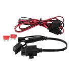 USB Charger 2.1A 12v Waterproof Automotive Wiring Harness With Inline Fuse Power