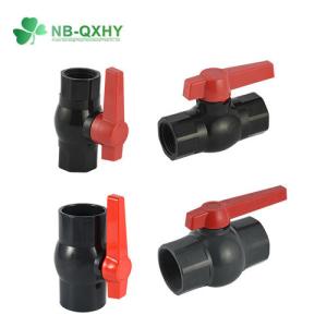 Wholesale High Thickness PVC Ball Valve 1.5 Inch Water Valve PVC Gray Plastic Flexible from china suppliers