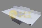 White epoxy undermount sink epoxy resin chemical resistance in hospital