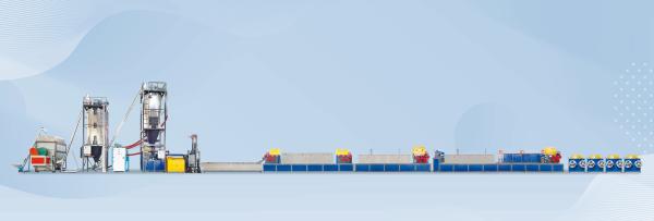 Recycled PP Strapping Roll Making Machine 0.4-1.2mm PP Strap Manufacturing