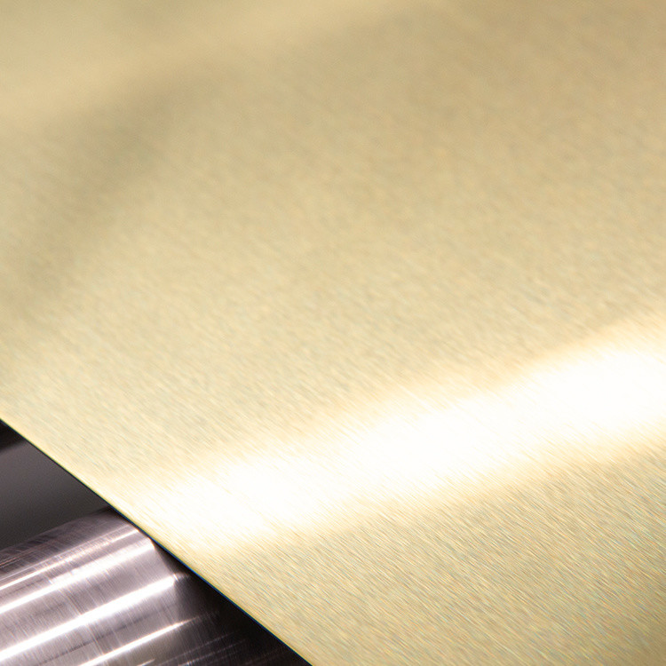 PVD decorative metal material 316L anti-fingerprint coating for stainless steel sheet manufacturers