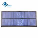 6V 1.6W poly crystalline risen energy solar panel ZW-16675 light weight solar