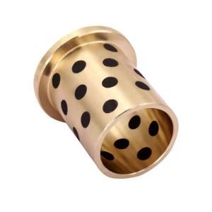 Wholesale C93200 Graphite Plugged Bushings Tin Bronze Casting Copper Alloy Sleeve Bushes from china suppliers