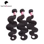 Raw Unprocessed 6A Remy Peruvian Human Hair Of Natural Black Body Wave