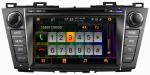 Car gps navigation for Mazda 5 2009-2012 with VCD blueooth phonebook iPod auto