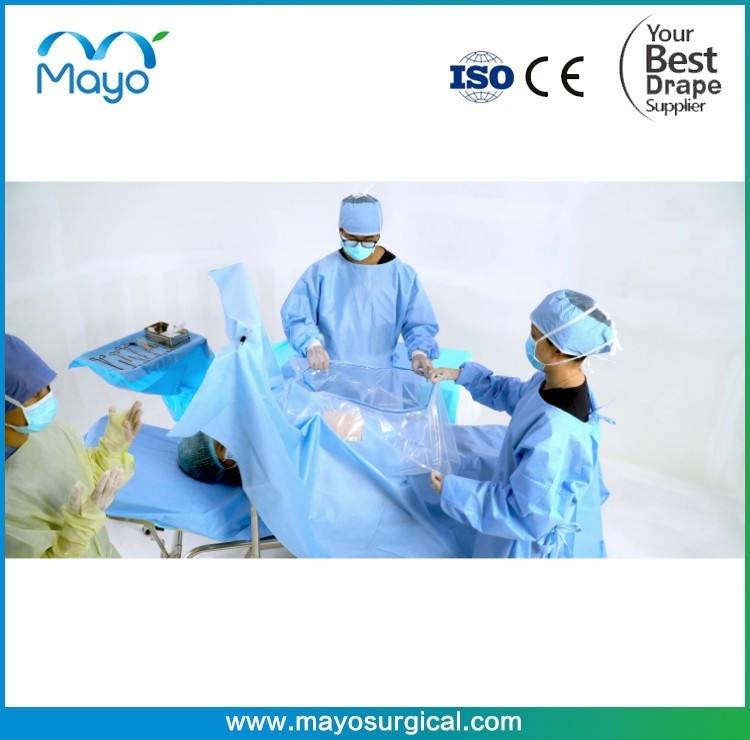 Viscose Nonwoven Surgical Cesarean Pack For Obstetrics Procedure