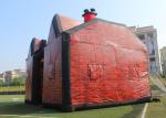 Large Inflatable Exhibition Tents , Inflatable Pub Tent With Electric Blower
