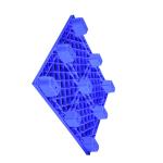 1200 X 800 Nestable Plastic Pallet Blue PE Rackable Logistics Transportation