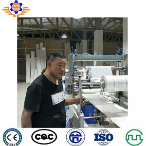 China ABB Inverter PVC Ceiling Panel Extrusion Machine New PVC Sheet Extrusion Line on sale
