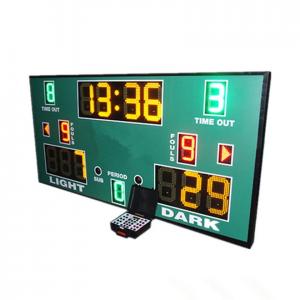 China 3 Colors LED Basketball Scoreboard With Wireless PC Software Controller on sale