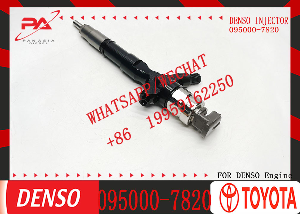 Diesel Fuel Injector Common Rail Injector 095000-7820 23670-30080 23670-30290 23670-39265