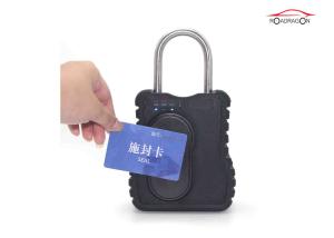 Wholesale Long Lasting Battery GPS Container Lock Cargo NFC RFID Opening Light Sensor from china suppliers