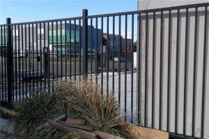 Wholesale 8FT Tall Tubular Steel Fencing Driveway Gates Wrought Iron Fence from china suppliers