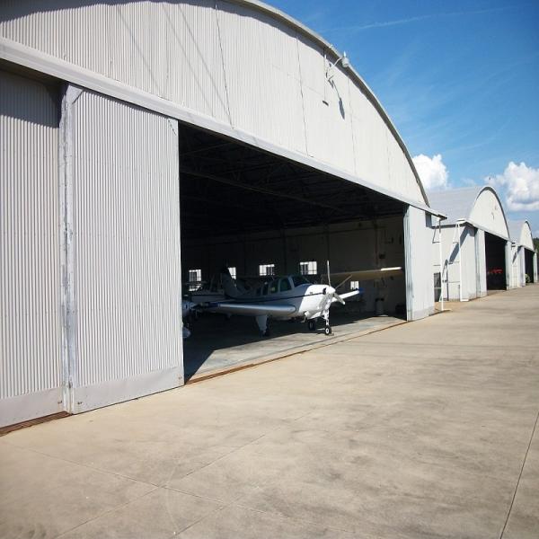 High Strength Structural Integrity Steel And Metal Aircraft Hangars For Extreme