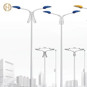 Wholesale Steel Octagonal Light Pole 10M With Single Arm from china suppliers