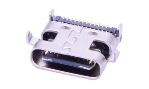 Wholesale USB 3.1 Female Seat Input Output Connectors 24 Contact Position Sink Plate Type from china suppliers