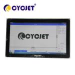 CYCJET Laser Color Marker Production Line 100W High Speed 7inch Touch Screen