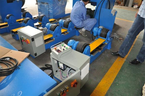 Wind Tower Industry Conventional Welding Rotator 40T 600mm Tilt Welding