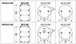 3B12-304 Goodyear Air Spring Triple Convoluted Cross To Firestone W01-358-8013