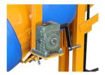 DTF350B Manual Hydraulic Drum Dumper Standard unit with gear reduction and the