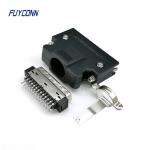 50 Pin Servo Connector Male Mini Solder Type Servo SCSI Cable Connector W/ Cover