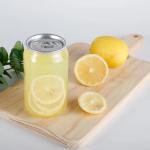 Aluminum Lids Empty 350ml 500ml Round Plastic Drink Can Easy Open End Cans