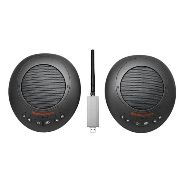 battery powered USB Daisy Chain 2 speakerphone Wireless Speakerphone for