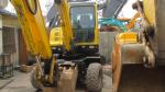 Used Mini Wheel Excavator Hyundai R60W-7 New arrvial