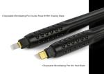 Black Disposable Microblade Pen With Hard Blades / Non - skid Grip