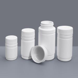 Wholesale 100ml HDPE Empty Pill Medical Plastic Bottles with Child Proof Lid and Screen Printing from china suppliers