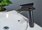 ROVATE Fancy High Black Basin Sink Mixers Cold And Hot Water For Wash Basin