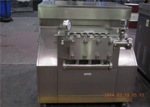 Wholesale High Efficiency 2 Stage 304 Stainless Steel Dairy Homogenizer 2000 L/H 30 Mpa from china suppliers