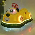 Hansel hot selling stuffed electric 2 seats mini bumper car for sale