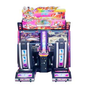 Wholesale 32 LCD Twins Arcade Car Game Machine , 1 - 2 Players Money Arcade Machines from china suppliers