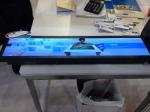 28 Inch Stretched Bar LCD Display Digital Signage Kiosk For Buses And Metro